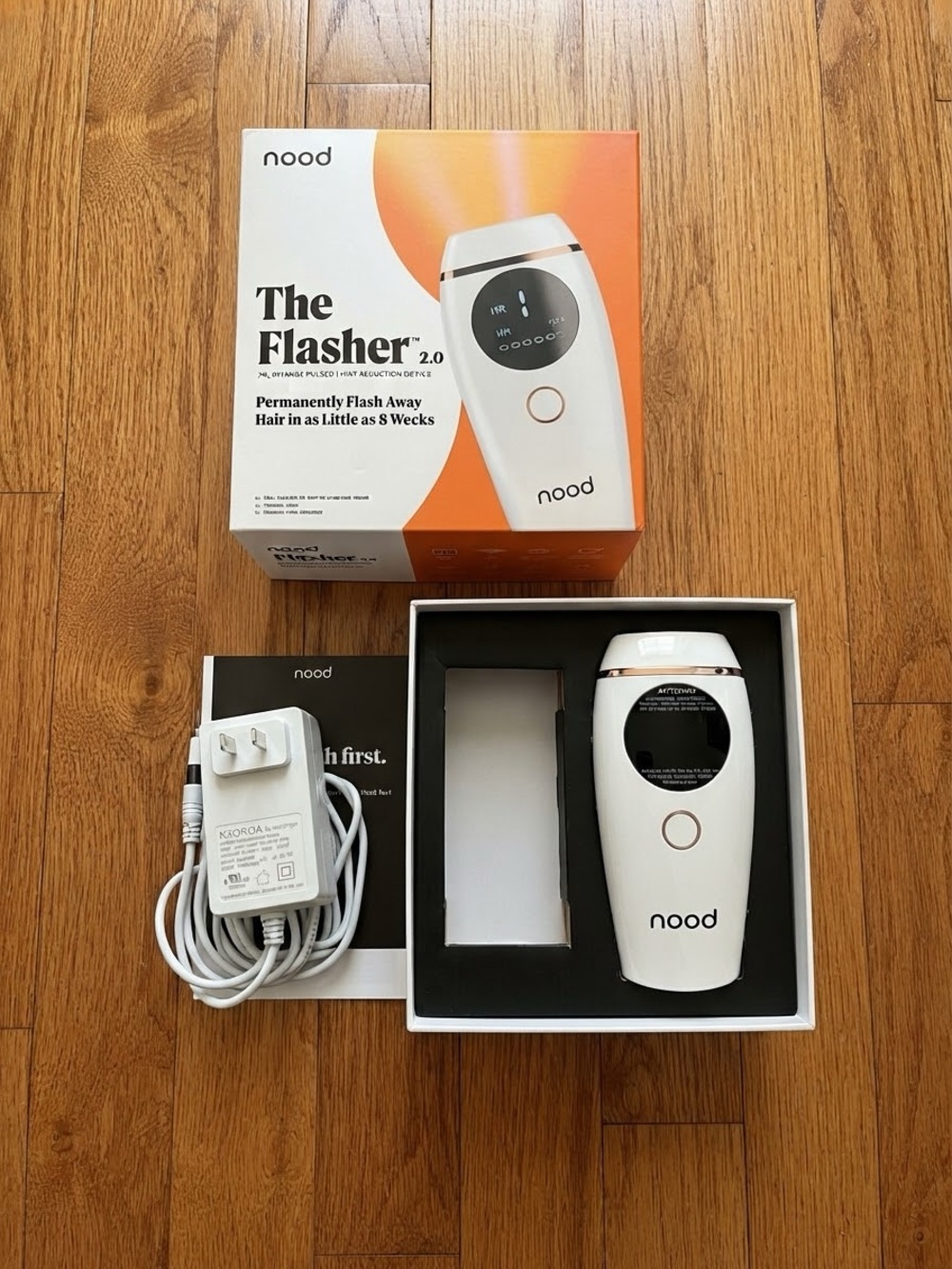 nood The Flasher 2.0 IPL Hair Removal Device – White